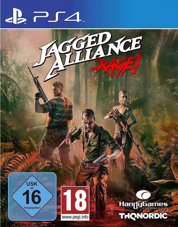 Jagged Alliance Rage (PS4) Playstation 4 von THQ Nordic