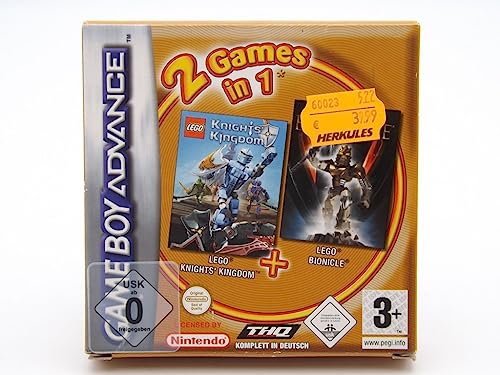 2 Games in 1 (Lego Knights Kingdom / Lego Bionicle) von THQ