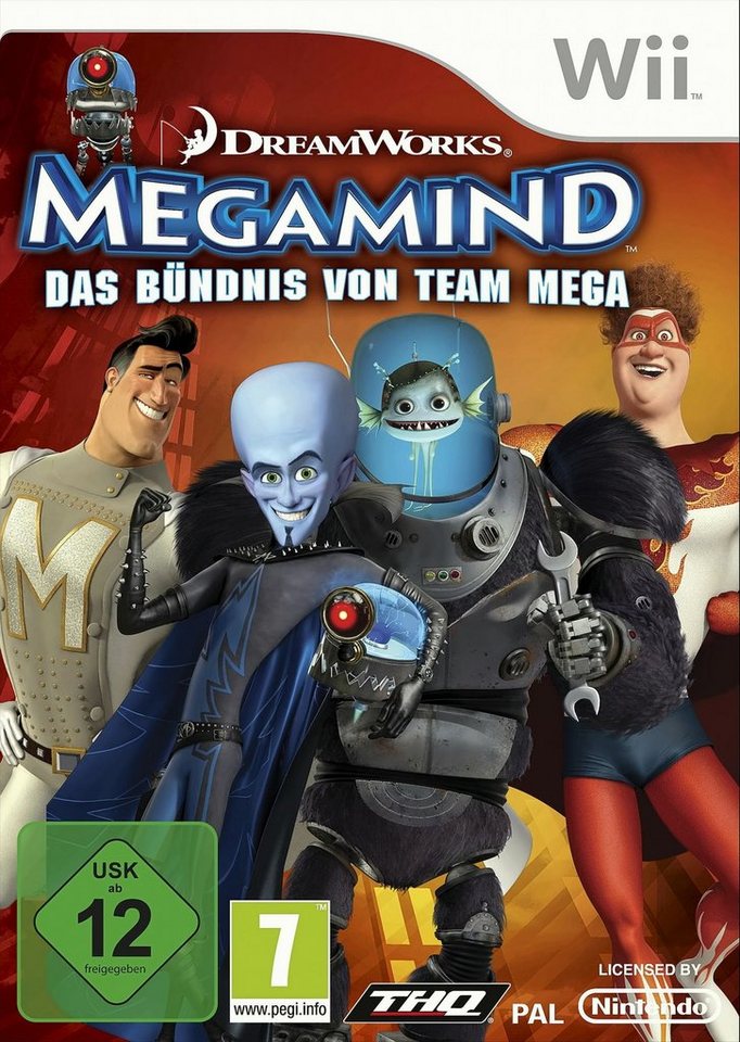 Megamind - Das Bündnis von Team Mega Nintendo Wii von THQ