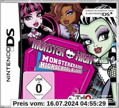 Monster High - Die Monsterkrasse Highschool - Klasse [Software Pyramide] - [Nintendo DS] von THQ