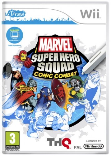 WII MARVEL SHS COMIC COMBAT UDRAW von THQ