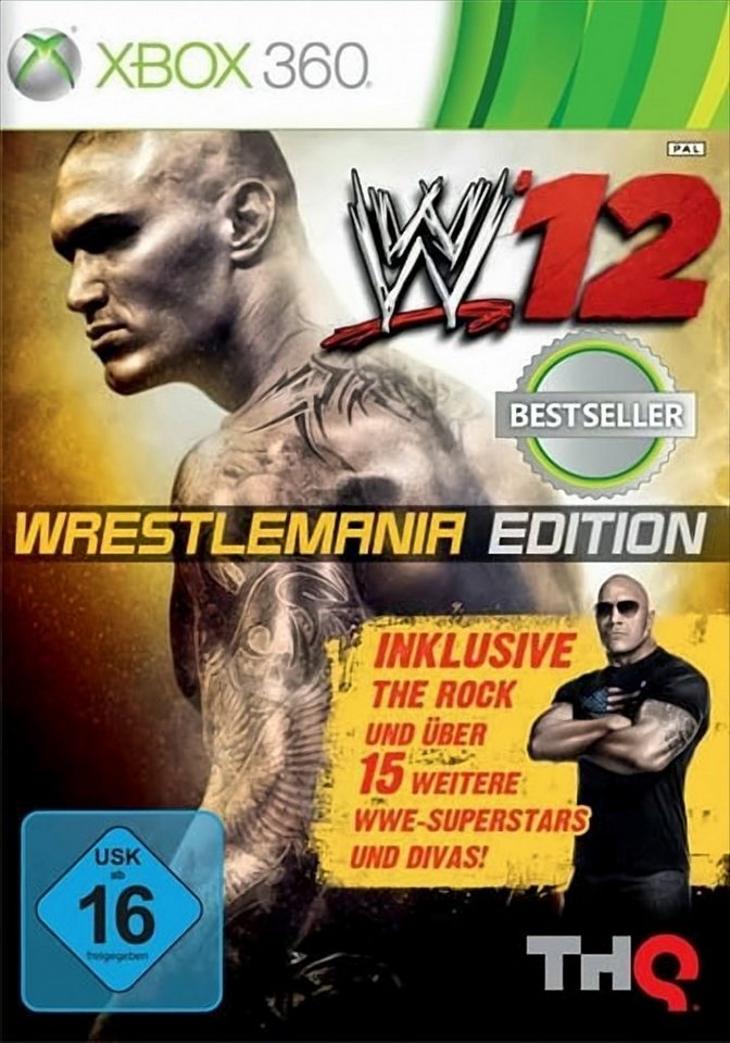 WWE '12 - WrestleMania Edition Xbox 360 von THQ