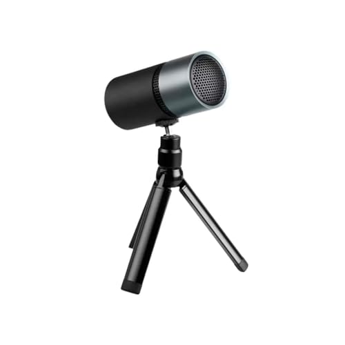 THRONMAX M8 Pulse- Compact & Foldable USB Condenser Microphone Perfect for Streaming live Audio - Black/Grey von THRONMAX