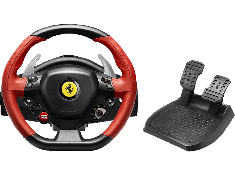 THRUSTMASTER Ferrari 458 Spider (inkl. 2-Pedalset, Xbox One / Series X S) Lenkrad von THRUSTMASTER