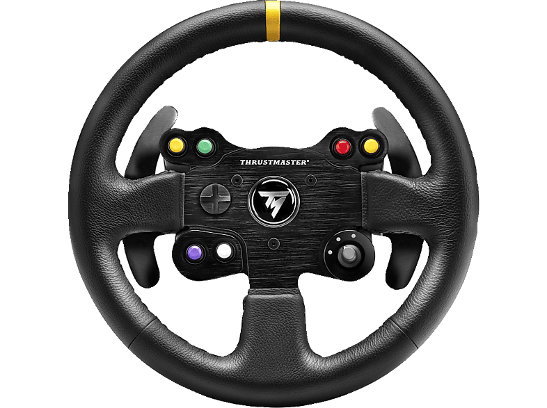 THRUSTMASTER Leather 28 GT Wheel AddOn (PS4 / PS3 Xbox One PC) Lenkrad von THRUSTMASTER