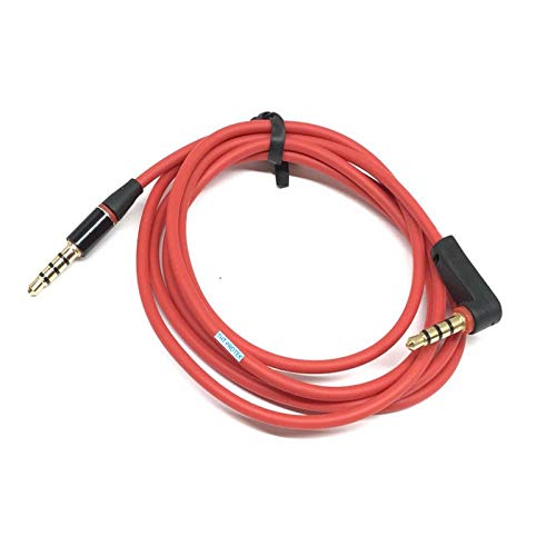 THT Protek Rot AUX Audio Kabel Cable 3,5mm Stecker für Marley EM-JA007 NV Chant Mini Navy Lautsprecher von THT Protek