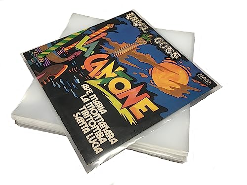 THÜFOL LP Schutzhüllen, 80 µm, 25 Stück, Vinyl Hüllen, Schallplattenhüllen, 12'' Außenhüllen, LP Hüllen, Schallplatten Hüllen, Vinylfolie, LDPE THÜFOL LP Schutzhüllen, 80 µm, 25 Stück, Vinyl Hüllen, Schallplattenhüllen, 12'' Außenhüllen, LP Hüllen, Schallplatten Hüllen, Vinylfolie, LDPE von THÜFOL