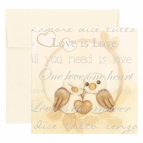 THUN - Hochzeit - Papier - Briefpapier - 7,5 x 7,5 cm THUN - Hochzeit - Papier - Briefpapier - 7,5 x 7,5 cm von THUN