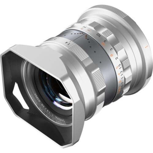 THYPOCH Full-Frame Photography Lens Simera 28mm f1.4 for Canon RF Mount - Silver THYPOCH Full-Frame Photography Lens Simera 28mm f1.4 for Canon RF Mount - Silver von THYPOCH