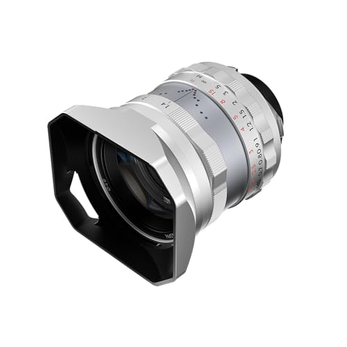 THYPOCH Full-Frame Photography Lens Simera 35mm f1.4 for Leica M Mount - Focus Tab - Type ii - Silver von THYPOCH