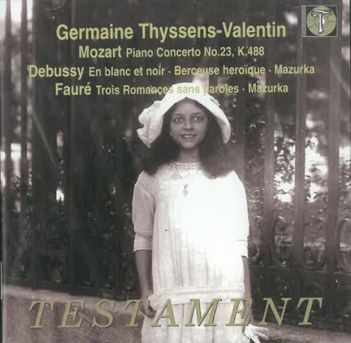 Klavierkonzert KV 488/en Blanc et Noir/B von THYSSENS-VALENTIN/PAUMGARTNER/MANCHON-TH