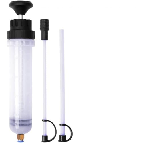 THgfdZX Auto-Bremsflüssigkeitsabsauger, manuelle Ölwechselspritze mit schlauchkompatibler Kraftstoffabsaugung und Füllpumpe(500ML) von THgfdZX