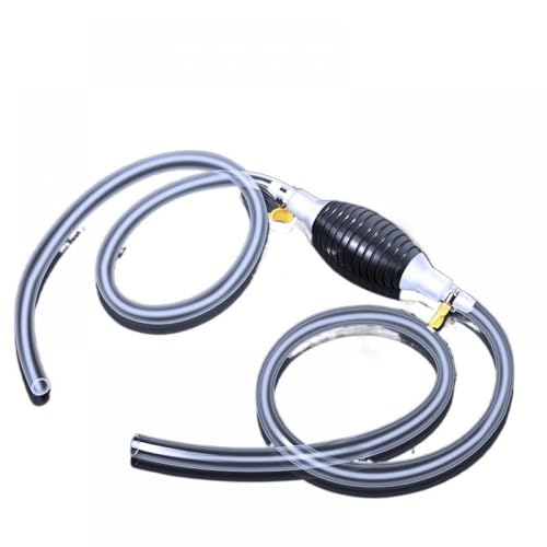 THgfdZX Handkraftstoffpumpe, manuelle Öltransferpumpe Kompatibel mit Auto-Kraftstofftank, kompatibel mit Benzin- und Diesel-Flüssigkraftstoff-Sparer(Flow Valve) von THgfdZX