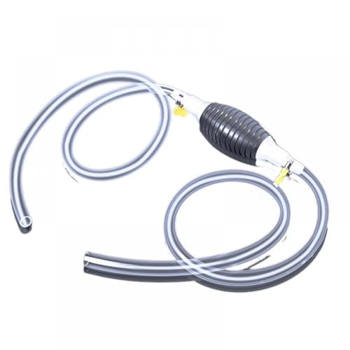 THgfdZX Manuelle Ölabsaugung, Handkraftstoffpumpe, Auto-Ölsauger-Transferpumpe Kompatibel mit Benzin- und Diesel-Kompatibilität(Flow Valve) von THgfdZX