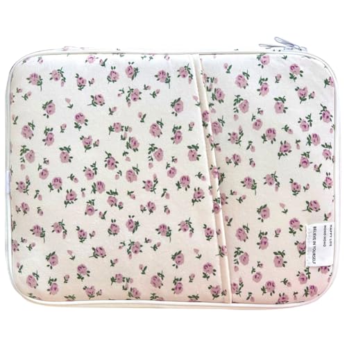 TIAASTAP Ipad Tasche Blumenmuster für 11 13 Zoll Laptop Hülle Asthetic MacBook Hülle Laptop Tasche Kompatibel mit MacBook Air/Pro Damen Mädchen TIAASTAP Ipad Tasche Blumenmuster für 11 13 Zoll Laptop Hülle Asthetic MacBook Hülle Laptop Tasche Kompatibel mit MacBook Air/Pro Damen Mädchen von TIAASTAP