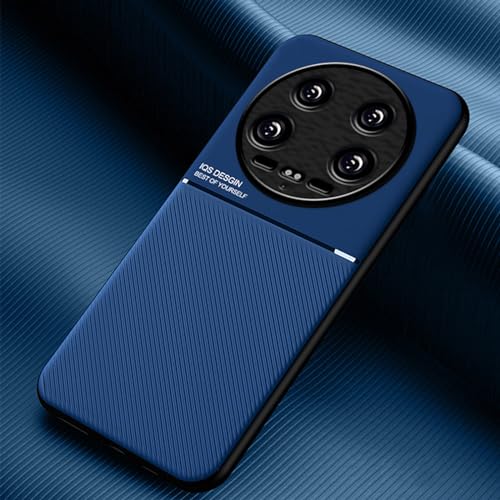 TIANCI Hülle für Xiaomi 14 Ultra, Textur rutschfest und Stoßfest Schutzhülle, [Hautfreundliches PU-Leder] [Ultradünnes TPU] Handyhülle für Xiaomi 14 Ultra von TIANCI