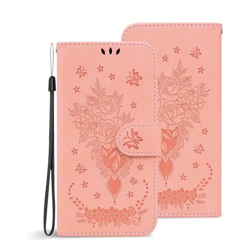 TIANCI Hülle für Xiaomi Redmi K80 Pro, Flip Schutzhülle mit Rosen- und Schmetterlingsmuster, Hochwertige Stoßfeste Handyhülle für Xiaomi Redmi K80 Pro TIANCI Hülle für Xiaomi Redmi K80 Pro, Flip Schutzhülle mit Rosen- und Schmetterlingsmuster, Hochwertige Stoßfeste Handyhülle für Xiaomi Redmi K80 Pro von TIANCI