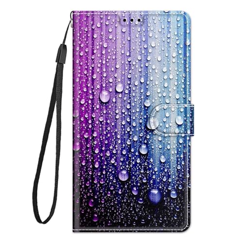 TIANCI Hülle für iPhone 16e, Schönes Muster (UV HD Druck), Geldbörse Schutzhülle, Flip Stoßfeste Handyhülle für iPhone 16e von TIANCI