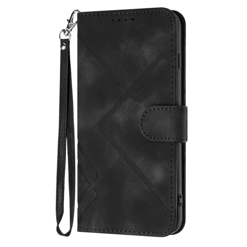 TIANCI für Oppo A5 Pro Hülle, Linienmuster Schutzhülle Oppo A5 Pro Flip Lederhülle TIANCI für Oppo A5 Pro Hülle, Linienmuster Schutzhülle Oppo A5 Pro Flip Lederhülle von TIANCI