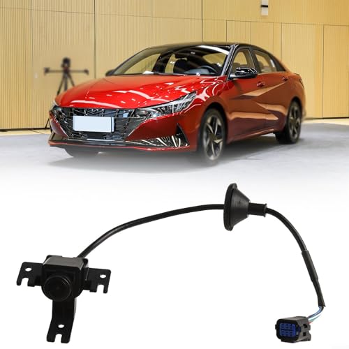 Auto Rückfahrkamera 12V ABS Parkplatz Backup Kamera für Hyundai Elantra N-Line 2022-2023 Einparkhilfe Rückfahrkamera von TIANHENGMart
