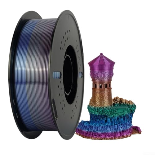Leicht zugänglich für Rainbow Ombre für PLA-Filament, das bei jedem Druckauftrag atemberaubende Bilder liefert. (B) von TIANHENGMart