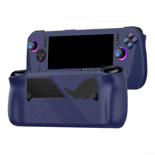 TIANHENGMart Fashion Forward Schutzhülle aus Silikon, passgenau für das ROG X (blau) von TIANHENGMart