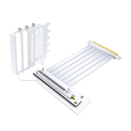 TIANQUXNGI PCIE3.0 X16 Grafikkarten-Montagehalterung, vertikale GPU-Halterung, flexible Positionierung, PCIE3.0-Verlängerungskabel optional von TIANQUXNGI