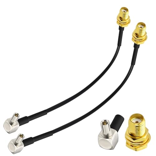 SMA auf TS9 RG 174 Kabel, SMA-Buchse auf TS9-Stecker, rechtwinklig, Antennenverlängerung, RG174 Koaxialadapter für GSM, WLAN, kabellos, Bluetooth, HSDPA, 2G, 3G, 4G, LTE-Antenne, UMTS DCS-Anschluss SMA auf TS9 RG 174 Kabel, SMA-Buchse auf TS9-Stecker, rechtwinklig, Antennenverlängerung, RG174 Koaxialadapter für GSM, WLAN, kabellos, Bluetooth, HSDPA, 2G, 3G, 4G, LTE-Antenne, UMTS DCS-Anschluss von TIANXUAN