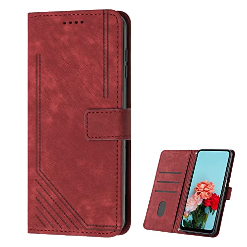 TIANYUE Flip Handyhülle für Tecno Camon 40 Premier 5G, PU Leder Schutzhülle mit Kartenschlitzen Magnetischer Standfunktion Case für Tecno Camon 40 Premier 5G-Rot TIANYUE Flip Handyhülle für Tecno Camon 40 Premier 5G, PU Leder Schutzhülle mit Kartenschlitzen Magnetischer Standfunktion Case für Tecno Camon 40 Premier 5G-Rot von TIANYUE