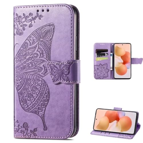 TIANYUE Handyhülle für HMD Pulse Pro, Schmetterlingsprägung PU Leder Flip case, Handytasche mit Kartenfach Standfunktion Geldbörse Hülle für HMD Pulse Pro TIANYUE Handyhülle für HMD Pulse Pro, Schmetterlingsprägung PU Leder Flip case, Handytasche mit Kartenfach Standfunktion Geldbörse Hülle für HMD Pulse Pro von TIANYUE