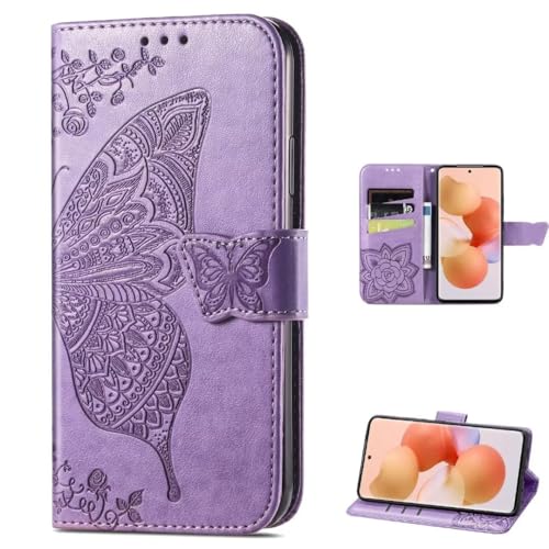 TIANYUE Handyhülle für Honor GT Pro, Schmetterlingsprägung PU Leder Flip case, Handytasche mit Kartenfach Standfunktion Geldbörse Hülle für Honor GT Pro TIANYUE Handyhülle für Honor GT Pro, Schmetterlingsprägung PU Leder Flip case, Handytasche mit Kartenfach Standfunktion Geldbörse Hülle für Honor GT Pro von TIANYUE