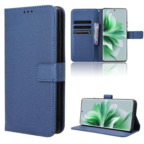 TIANYUE Handyhülle für TCL 60 5G T521H Hülle, Schutzhülle Handy Lederhülle PU Leder Hülle mit [Kartenfach] [Magnetverschluss] Cover Kompatibel für TCL 60 5G T521H, Blau von TIANYUE