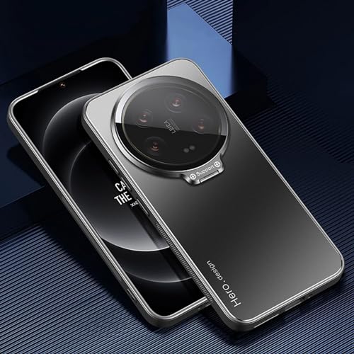 TIANYUE Hülle für Xiaomi 15 Ultra, Slim Shell Film Integrierte Handyhülle mit Objektivdeckel der Kamera, PC Hard Cover mit Halterung für Xiaomi 15 Ultra-Schwarz TIANYUE Hülle für Xiaomi 15 Ultra, Slim Shell Film Integrierte Handyhülle mit Objektivdeckel der Kamera, PC Hard Cover mit Halterung für Xiaomi 15 Ultra-Schwarz von TIANYUE