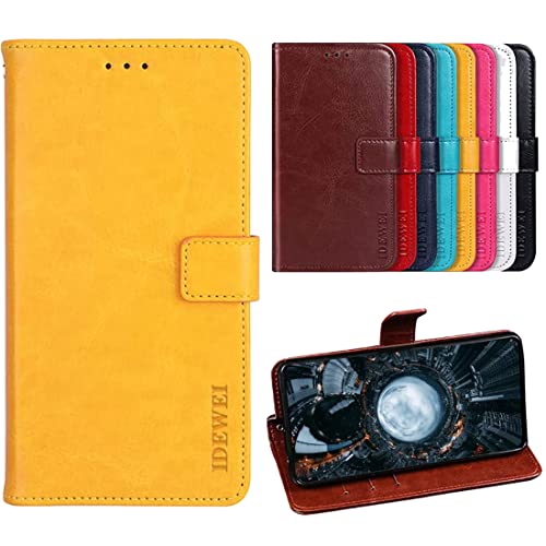 TIANYUE Hülle für Xiaomi Poco X6 Pro 5G Schutzhülle lederhülle Leder Handy Brieftaschenetui mit Flip Kartensteckplatz Handyhülle für Xiaomi Poco X6 Pro 5G, Gelb TIANYUE Hülle für Xiaomi Poco X6 Pro 5G Schutzhülle lederhülle Leder Handy Brieftaschenetui mit Flip Kartensteckplatz Handyhülle für Xiaomi Poco X6 Pro 5G, Gelb von TIANYUE
