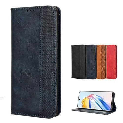 TIANYUE Ledertasche für Samsung Galaxy M56 5G Hülle Klappbar, Flip Wallet Hülle mit Kreditkarten Standfunktion, Vintage PU Leder schutzhülle für Samsung Galaxy M56 5G-Blau TIANYUE Ledertasche für Samsung Galaxy M56 5G Hülle Klappbar, Flip Wallet Hülle mit Kreditkarten Standfunktion, Vintage PU Leder schutzhülle für Samsung Galaxy M56 5G-Blau von TIANYUE