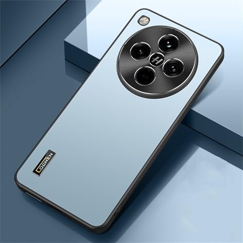 TIANYUE Schutzhülle für Oppo Find X8, kratzfestes Objektivgehäuse aus Metall, ultradünne PC-Hartschale, stoßfeste Hülle für Oppo Find X8-Blau TIANYUE Schutzhülle für Oppo Find X8, kratzfestes Objektivgehäuse aus Metall, ultradünne PC-Hartschale, stoßfeste Hülle für Oppo Find X8-Blau von TIANYUE