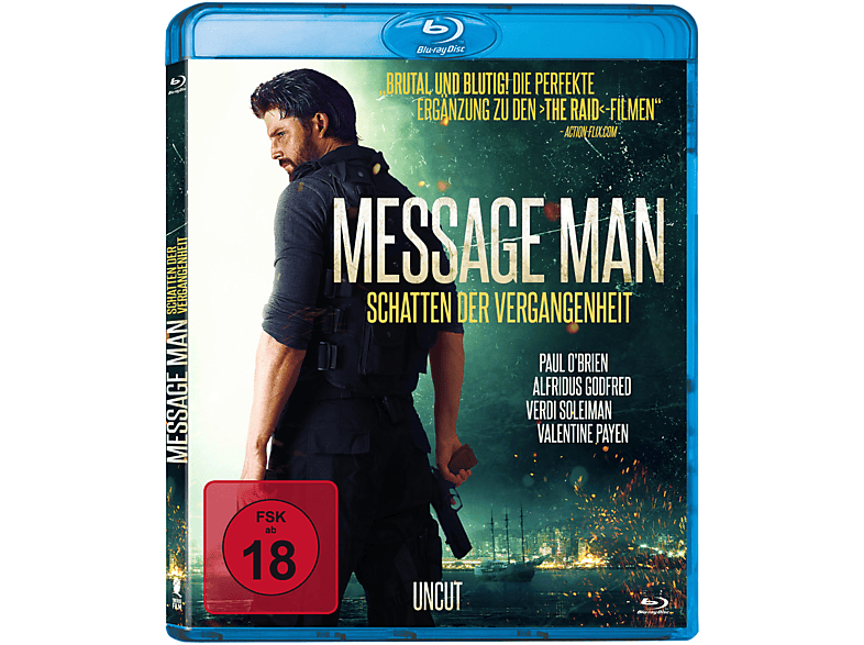 MESSAGE MAN-SCHATTEN DER VERGANGENHEIT(UNCUT) Blu-ray von TIBERIUS FILM