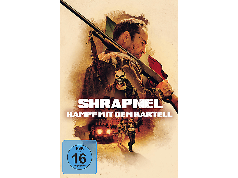 Shrapnel - Kampf mit dem Kartell DVD von TIBERIUS FILM
