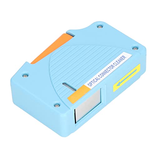TICFOX Cassette Optical Connector Cleaner Glasfaser-Endreinigungsbox für FC SC LC ST MU D4 MPO von TICFOX