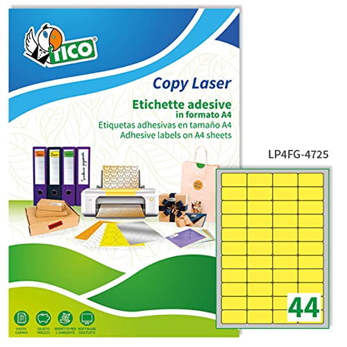 TICO lp4fg-4725 Etiketten Copy Laser Premium von TICO