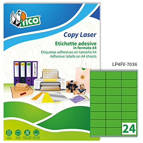 TICO lp4fv-7036 Etiketten Copy Laser Premium von TICO