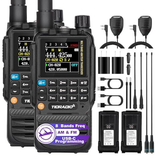 TIDRADIO TD-H3 Ham Radio Zwei-Wege-Radio mit Lautsprecher-Mikrofon TIDRADIO TD-H3 Ham Radio Zwei-Wege-Radio mit Lautsprecher-Mikrofon von TIDRADIO