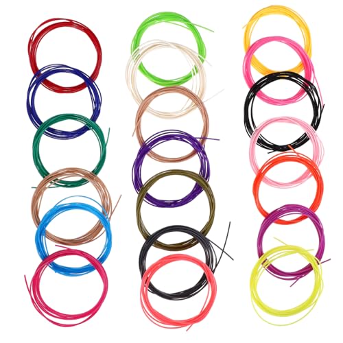 TIDTALEO 20 Rollen 3D Druck Verbrauchsmaterial Filament 3D Druckerteile Druckerdruckmaterial 3D Zubehör Professionelle Stiftdrähte 3D Druckzubehör 3D Stiftfüllung 3D Druckerzubehör Pla TIDTALEO 20 Rollen 3D Druck Verbrauchsmaterial Filament 3D Druckerteile Druckerdruckmaterial 3D Zubehör Professionelle Stiftdrähte 3D Druckzubehör 3D Stiftfüllung 3D Druckerzubehör Pla von TIDTALEO
