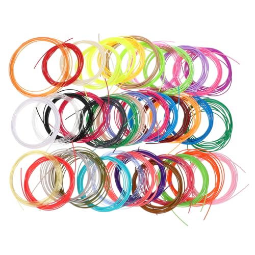 TIDTALEO 40 Rollen 3D Druck Verbrauchsmaterial Filament 3D Material 3D Doodler Stift Minen Drucker Druckmaterial 3D Drucker Material 3D Drucker Zubehör 3D Druckkabel Pla TIDTALEO 40 Rollen 3D Druck Verbrauchsmaterial Filament 3D Material 3D Doodler Stift Minen Drucker Druckmaterial 3D Drucker Material 3D Drucker Zubehör 3D Druckkabel Pla von TIDTALEO