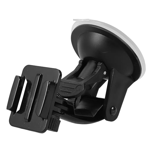 TIDTALEO Halterung für Autotelefon Telefonhalter Telefonständer Auto Autohalterung Autotelefonständer Handyhalterung mit Saugnapf Handyhalterung fürs Auto Abs Black von TIDTALEO