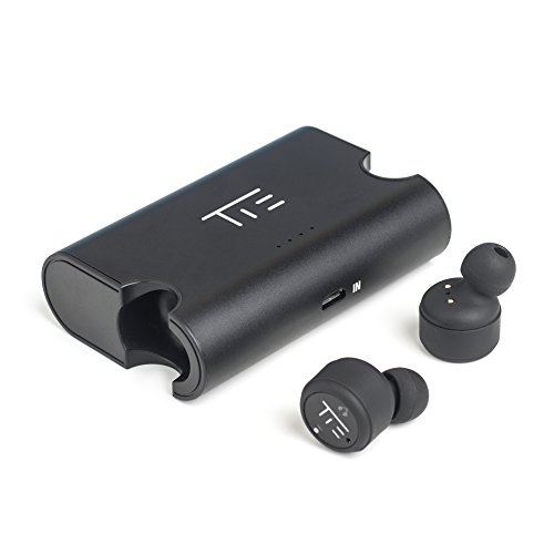 TIE Studio Studio 19-90029 Bluetooth 4.2 Truly PRO (X2T) True Wireless Kopfhoerer In Ear Noise Cancelling, Schwarz, 1 x 1 x 1 cm von Tie Studio