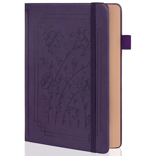 A5 Bullet Dotted Notebook, 160 g/m² dickes Papier, Hardcover Dot Grid Journals für Frauen und Männer, 192 nummerierte Seiten, ideal für den persönlichen Gebrauch, Ziele, Organisation A5 Bullet Dotted Notebook, 160 g/m² dickes Papier, Hardcover Dot Grid Journals für Frauen und Männer, 192 nummerierte Seiten, ideal für den persönlichen Gebrauch, Ziele, Organisation von TIEFOSSI