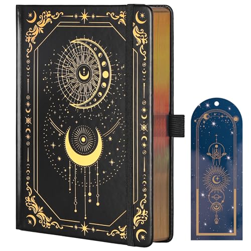 TIEFOSSI Bullet Dot Journal, 160 bis 190 nummerierte Seiten, Tagebuch für Arbeit und Skizzieren, A5-Hardcover-Lederjournal zum Schreiben für Frauen und Männer TIEFOSSI Bullet Dot Journal, 160 bis 190 nummerierte Seiten, Tagebuch für Arbeit und Skizzieren, A5-Hardcover-Lederjournal zum Schreiben für Frauen und Männer von TIEFOSSI