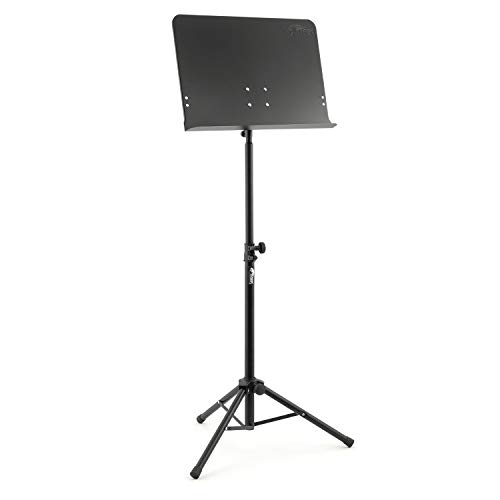 TIGER MUS14-BK Teleskop-Notenständer - Orchester, Schulen, Sänger und Solo-Musiker- Schwarz TIGER MUS14-BK Teleskop-Notenständer - Orchester, Schulen, Sänger und Solo-Musiker- Schwarz von Tiger
