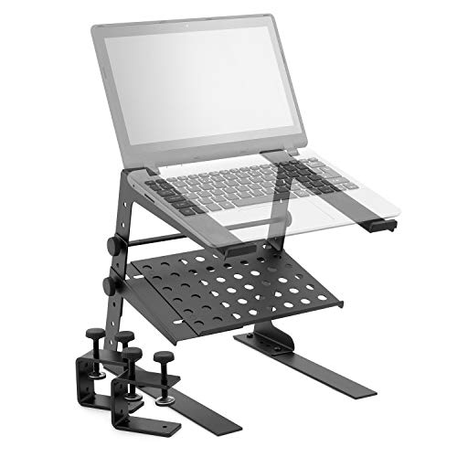 Tiger LEC18-BK Laptop- und DJ-Ständer - mit Ablage Tiger LEC18-BK Laptop- und DJ-Ständer - mit Ablage von Tiger